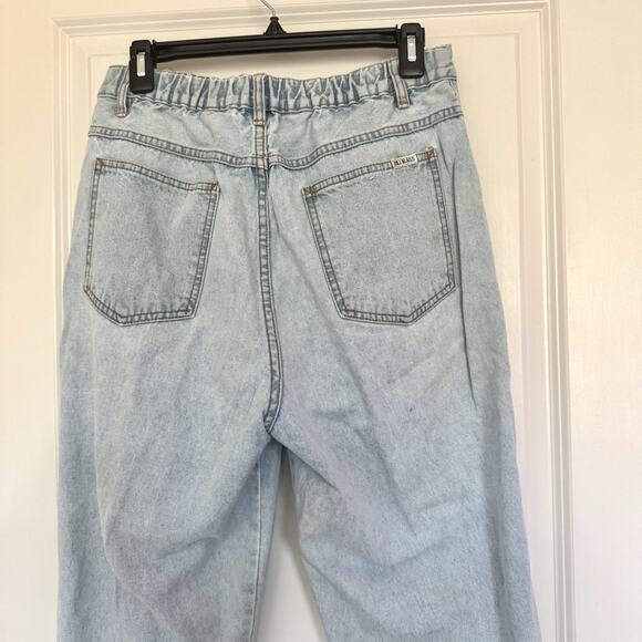 Vintage Bill Blass Mom Blue Jeans Size 12 Petite High Rise Pleat Front Denim - Picture 8 of 16